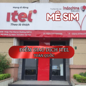   điểm giao dịch itel