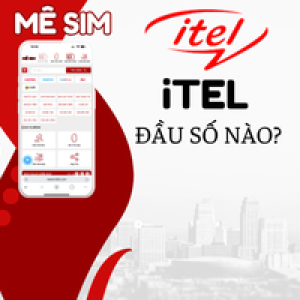 iTel – Sim trẻ trung, data khủng, giá cực rẻ