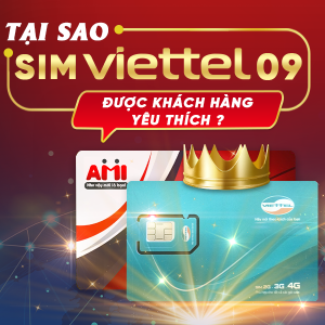 Tại sao nên sử dụng sim số đẹp Viettel đầu 09?